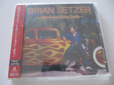 Brian Setzer Nitro Burnin' Funny Daddy Japanilainen CD OBI
