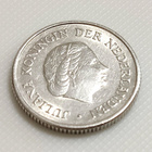 Alankomaiden Antillit 1/4 Gulden 1963, Juliana, hopeakolikko - pikkukuva 4