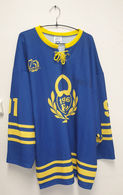 Björn Melin Rauman Lukko game worn -pelipaita