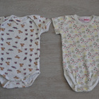 Tytölle lyhythihaiset bodyt 68cm - pikkukuva 2