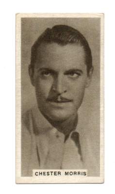 Filmitaiteilijoita savukerasiasta n:o 58 CHESTER MORRIS