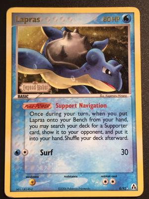 Lapras [Reverse Holo] #8 Pokemon Legend Maker