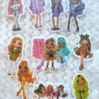 Rainbow high dolls tarrat 10kpl - pikkukuva 1