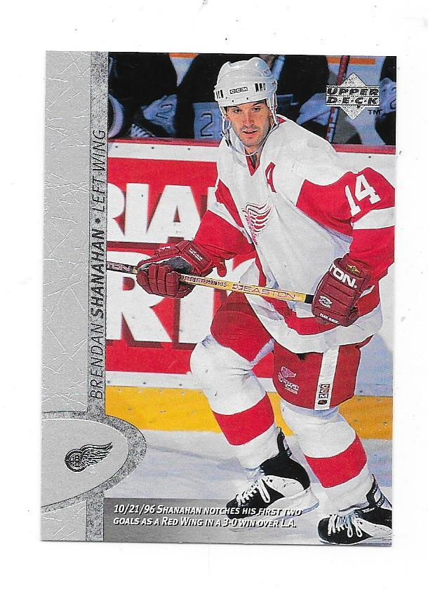1996-97 Upper Deck #252 Brendan Shanahan Detroit Red Wings