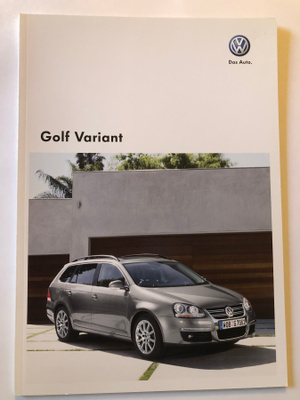 Myyntiesite - Volkswagen Golf Variant - 7/2008