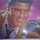 Aito 1993 Elvis Presley litografia 30 cm x 30 cm - pikkukuva 3