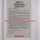 Raimo Immonen ym. : Yritys, omistaja ja verotus - pikkukuva 2