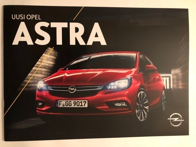 Myyntiesite - Opel Astra - 6/2015