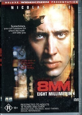 * 8 MM Eight Millimeter Deluxe Presentation R2 Suomitekstit