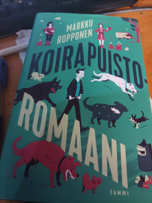Markku Ropponen Koirapuistoromaani