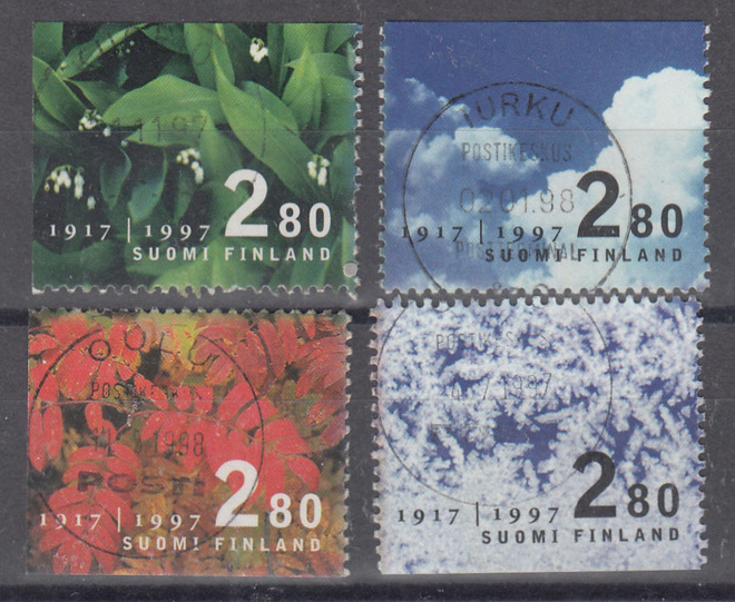 1997 Itsenäisyys 80v sarja loistoleimattu
