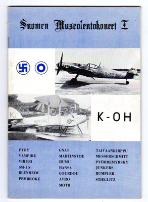 Suomen Museolentokoneet I, 1973
