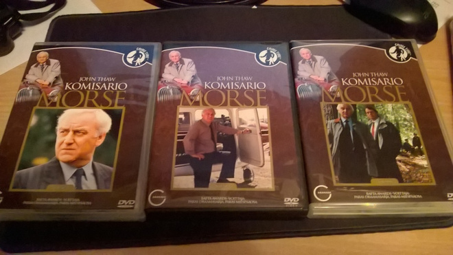 Komisario Morse - Kaudet 4,5 ja 8 (14dvd)