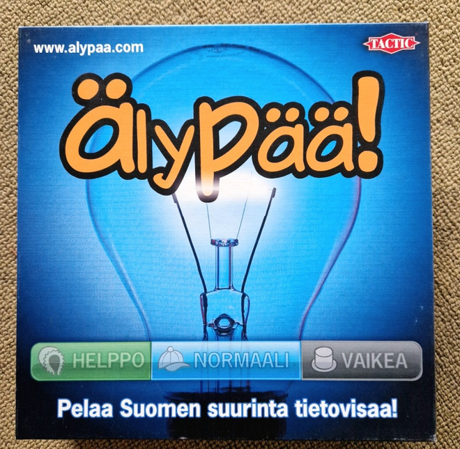 Älypää tietovisa Peli. Tactic UUDENVEROINEN