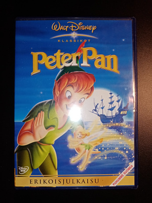 DVD Peter Pan, Walt Disney - 14. Klassikko