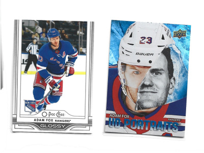 2 X ADAM FOX - RANGERS - erkkareita