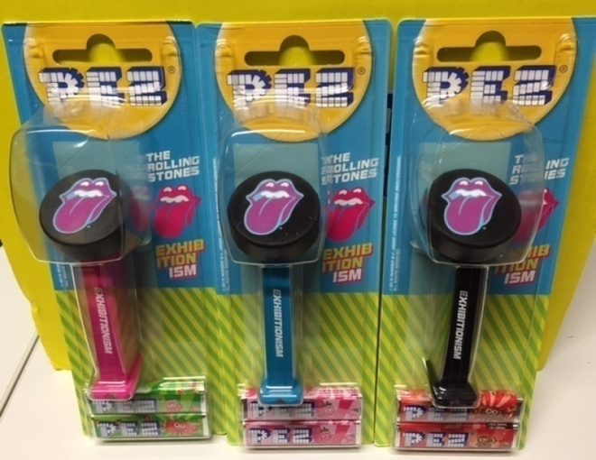 The Rolling Stones Exhibitionism PEZ sarja