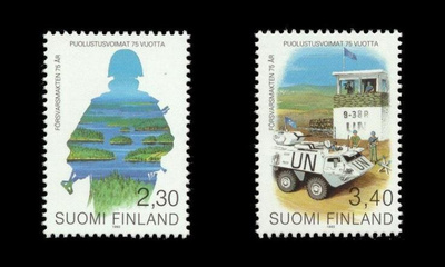 1207-8 ** Puolustusvoimat 75 vuotta (1993)