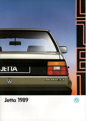 VW Jetta -esite, 1989