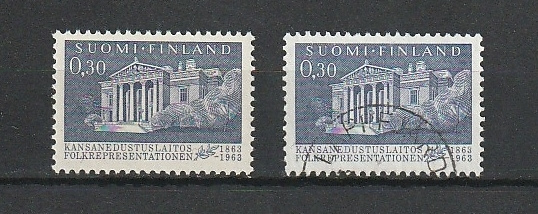 1963 Kansanedustuslaitos-merkki leimattuna ja **