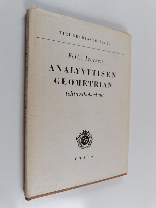 Felix Iversen : Analyyttisen geometrian tehtäväkokoelma