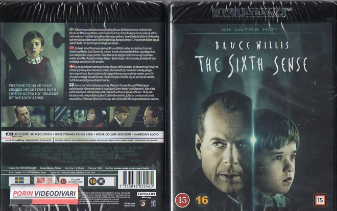 Kuudes Aisti	(85 940)	UUSI	-FI-	4K HD			bruce willis	1999