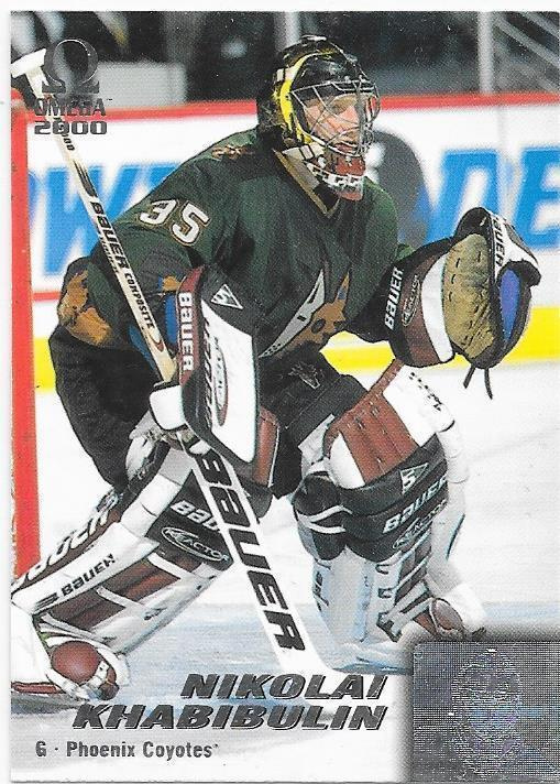 1999-00 Pacific Omega #182 Nikolai Khabibulin Phoenix MV