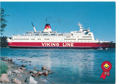 Laivakortti VIKING TURELLA - laivaleima