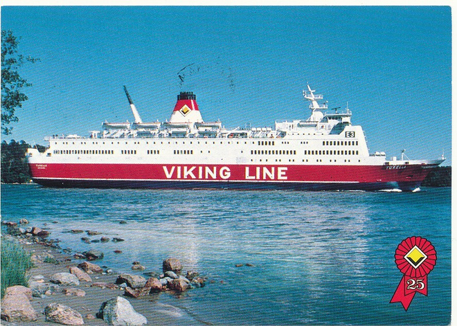 Laivakortti VIKING TURELLA - laivaleima