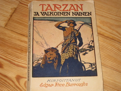 Burroughs, E.R.: Tarzan ja valkoinen nainen 1.p nid. v. 1924