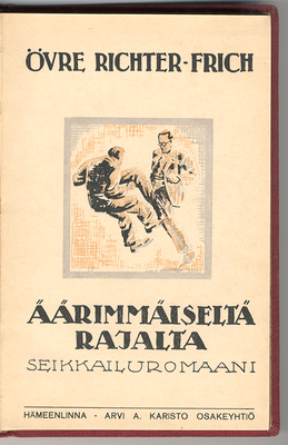 Övre Richter-Frich: Äärimmäiseltä rajalta (1.p., 1922)