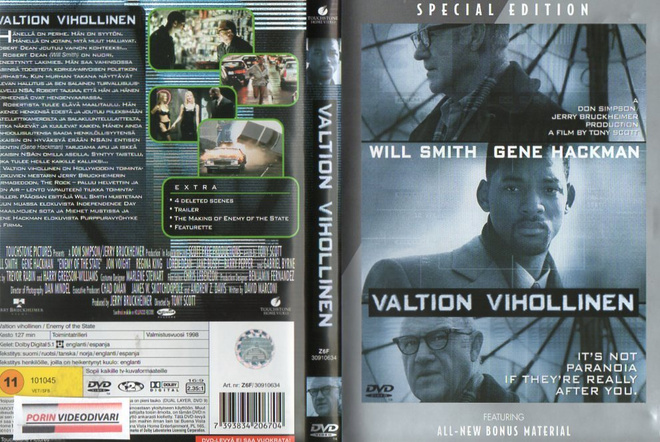 Valtion Vihollinen	(15 379)	k	-FI-	DVD	suomik.		will smith	1