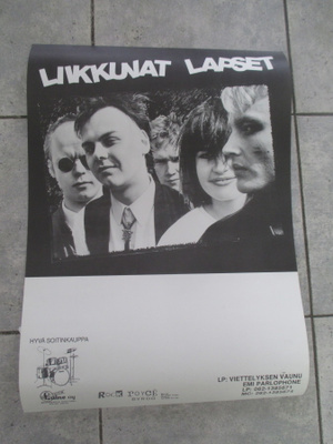 LIIKKUVAT LAPSET - vanha orig hyväk, keikkajuliste