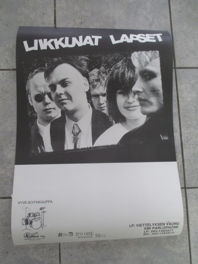 LIIKKUVAT LAPSET - vanha orig hyväk, keikkajuliste