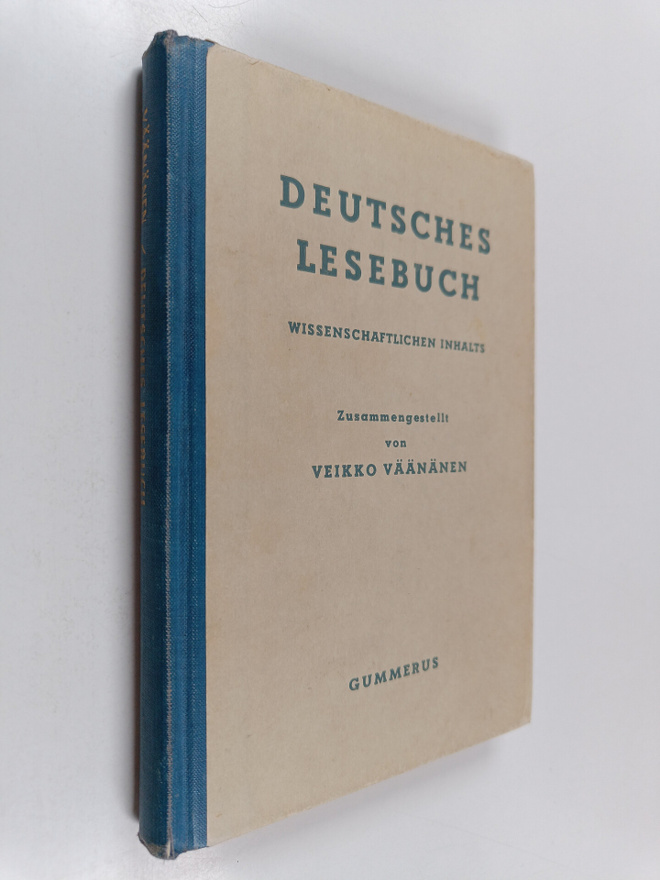 Veikko Väänänen : Deutsches Lesebuch wissenschaftlichen I...
