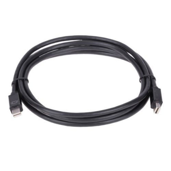 Mini DisplayPort kaapeli, 20-pin uros - 20-pin uros, Musta