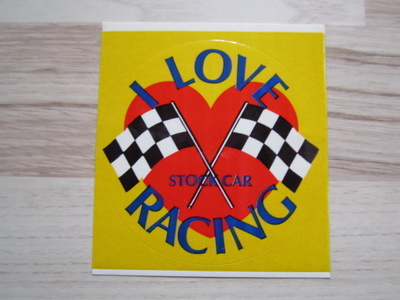 I Love Racing -tarra