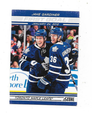 2012 Score First Goal #FG14 Jake Gardiner , Toronto