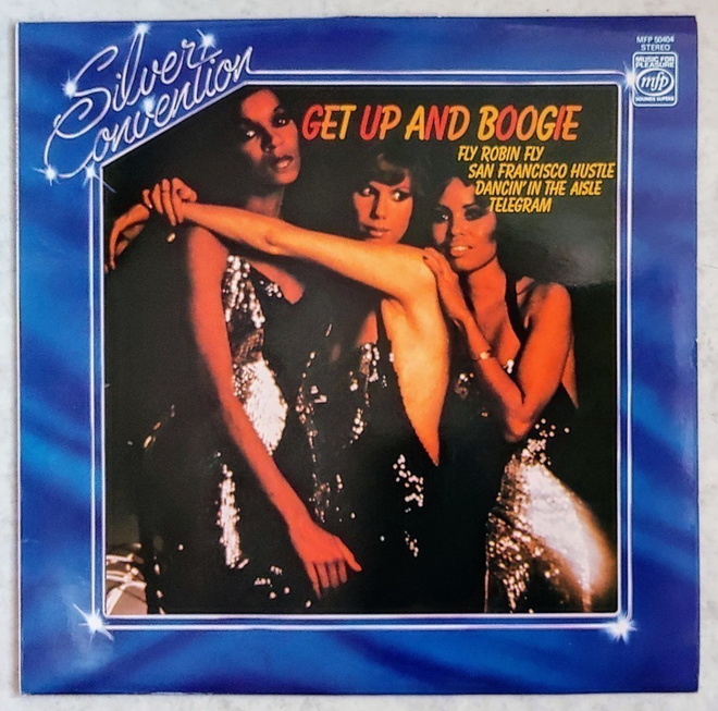 SILVER CONVENTION: Get Up And Boogie – UK kokoelma-LP 1977