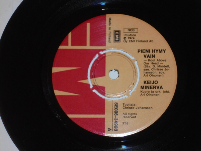 7" KEIJO MINERVA / TOMI - single 1974 EX-