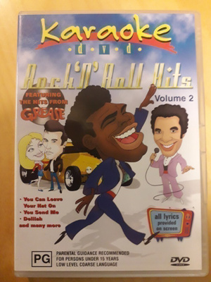 Rock n Roll Hits, Vol.2, karaoke (dvd)
