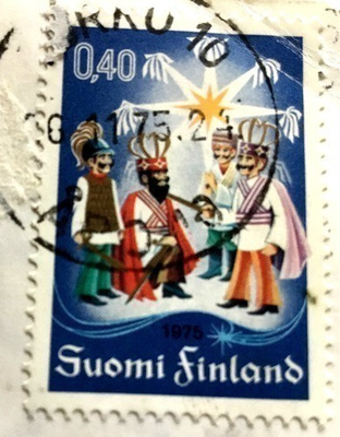 30.11.1975 leimattu Tiernapojat postimerkki