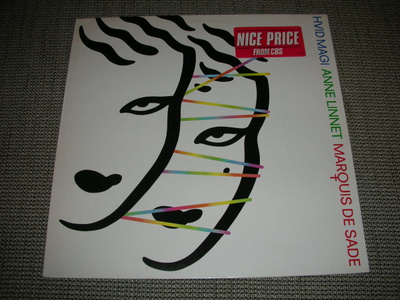 LP vinyyli Annie Linnet Marquis de sade: Hvid magi
