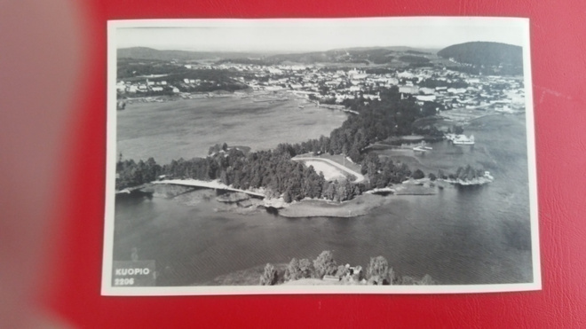 Kuopio. Karhumäen ilmakuva N:o 2206. Kulkematon