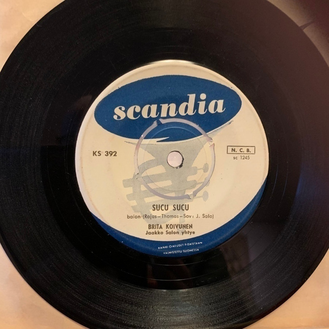 BRITA KOIVUNEN: Sucu Sucu * Pepe. *FIN 1961