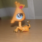 LITTLEST PET SHOP oranssi makoileva KIRAHVI #? - pikkukuva 5