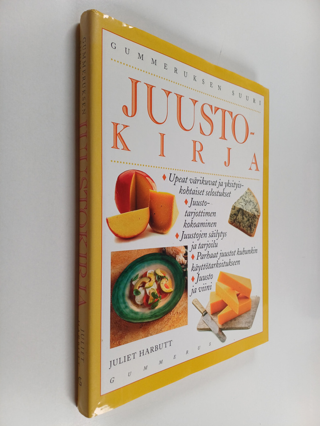 Juliet Harbutt : Gummeruksen suuri juustokirja