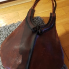 Vintage Nahkalaukku / Laukku / Olkalaukku nahkaa - pikkukuva 4