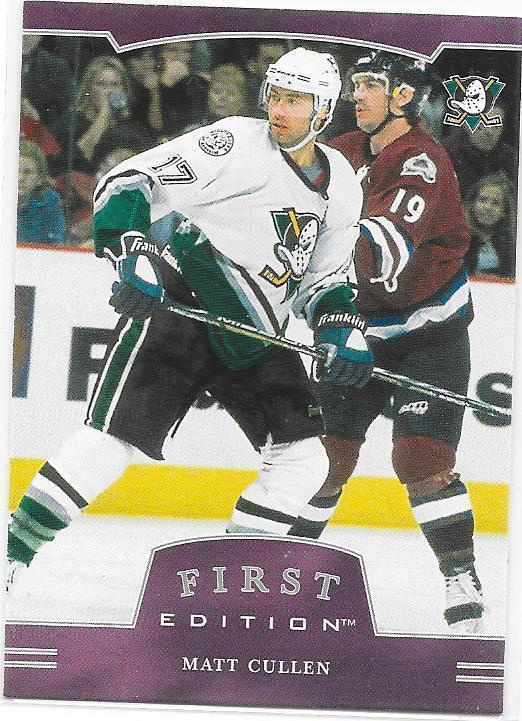 2002-03 BAP First Edition #171 Matt Cullen Anaheim Ducks