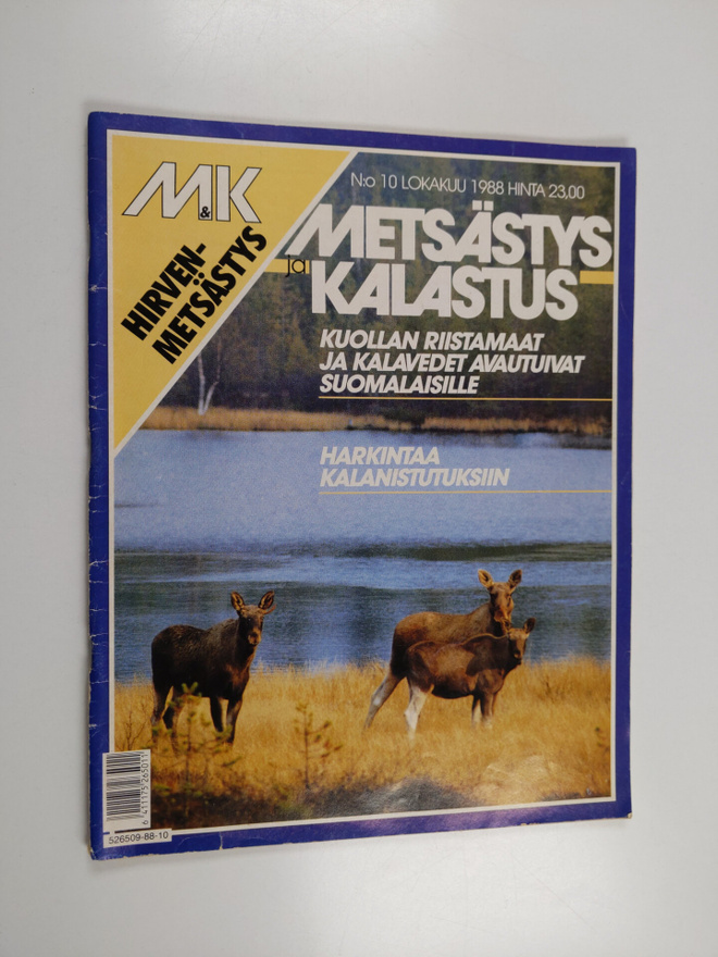 Metsästys ja kalastus n:o 10 lokakuu 1988